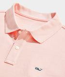 Heritage Pique Polo in Pink Blossom by Vineyard Vines