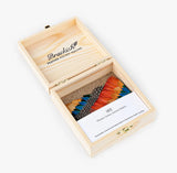 Ike Feather Pocket Square by Brackish