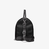 Men's Nylon Garment Weekender Bag in Black by Hook & Albert