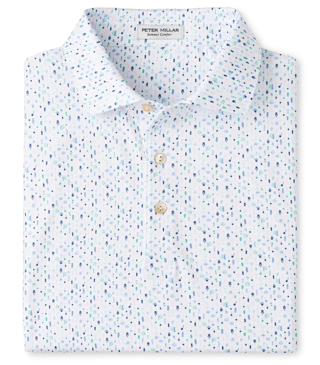 peter millar dress shirt Cocktail Garnish Performance Jersey Polo in White by Peter Millar – Logan's  of Lexington