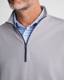 Wells PREP-FORMANCE 1/4 Zip Pullover in Seal by Johnnie-O