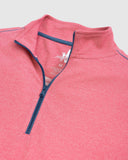 Wells PREP-FORMANCE 1/4 Zip Pullover in Taffy by Johnnie-O