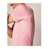 Lyndon Striped Jersey Performance Polo in Sun Kissed by Johnnie-O