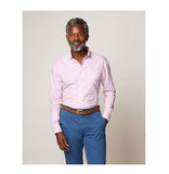 Ashworth Performance Button Up Shirt in Calypso by Johnnie-O