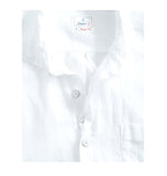 Emory Linen Button Up Shirt in White by Johnnie-O