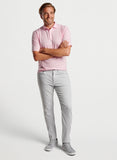 Pilot Mill Halifax Stripe Polo in Palmer Pink by Peter Millar