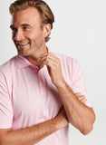Pilot Mill Halifax Stripe Polo in Palmer Pink by Peter Millar