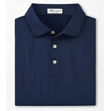 Solid Performance Jersey Polo in Navy by Peter Millar