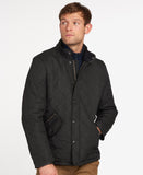 Powell Quilted Jacket in Black by Barbour