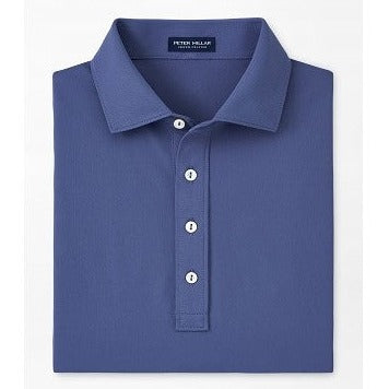 Soul Performance Mesh Polo in Blue Pearl by Peter Millar