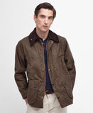Bedale Wax Jacket in Bark by Barbour