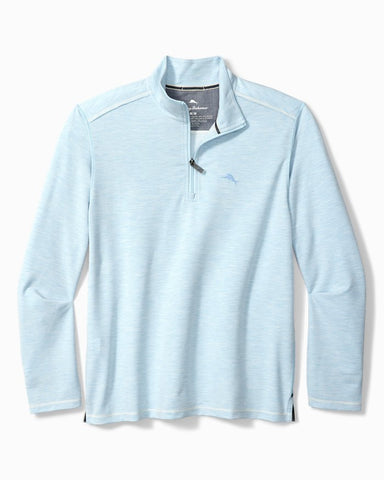 Coasta Vera Half-Zip Sweatshirt in Air Blue by Tommy Bahama