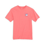 Original Skipjack Short Sleeve T-Shirt in Rouge Red by Southern Tide