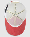 Surf Diamond Trucker Hat in Malibu Red by Johnnie-O