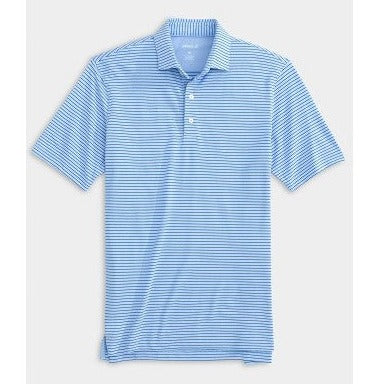 Hoover Striped Polo in Maliblu by Johnnie-O