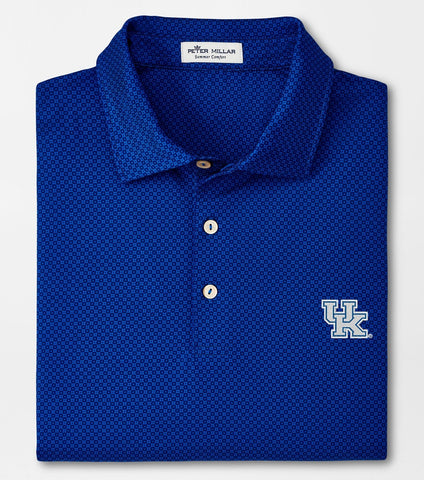 University of Kentucky Dolly Performance Jersey Polo in Blue by Peter Millar