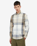 Harris Tailored Shirt in Amble Sand Tartan by Barbour