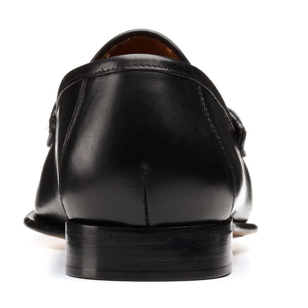 Allen Edmonds Men's James Dress Loafer in Black Patent, Size 8.5 D