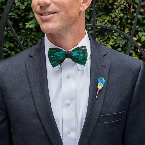 Chisolm Feather Bow Tie by Brackish – Logan's of Lexington