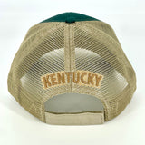 Home Stretch Horse Racing Hat in Green by Logan's