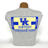 University of Kentucky Rupp Arena Long Sleeve Tee in Grey Heather by Vineyard Vines