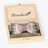 Royal Feather Bow Tie by Brackish
