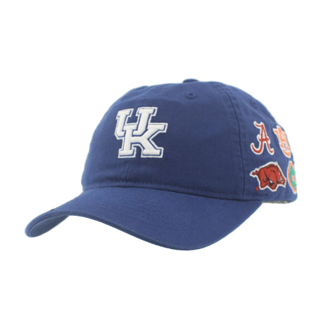 University of Kentucky SEC Hat in Blue by Zephyr - NEW TEAMS JUST ADDED!