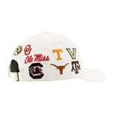 University of Kentucky SEC Hat in White by Zephyr - NEW TEAMS JUST ADDED!