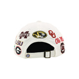 University of Kentucky SEC Hat in White by Zephyr - NEW TEAMS JUST ADDED!