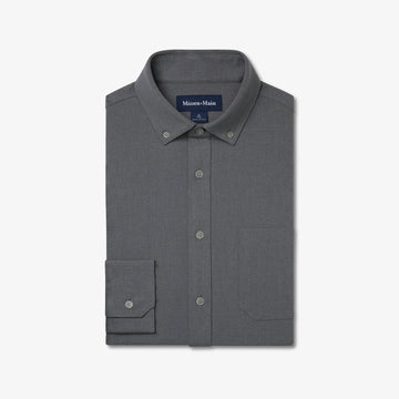 City Flannel in Pewter Heather by Mizzen+Main