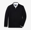KPI Quarter Zip in Black by Mizzen+Main