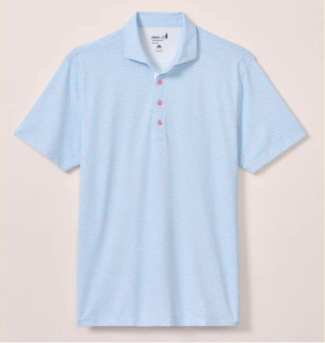 Poppy Performance Mesh Polo in Maliblu by Johnnie-O