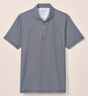 Hicks Performance Jersey Polo in Black by Johnnie-O