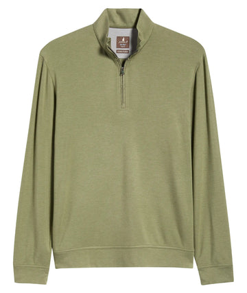 Tahoe Quarter Zip in Thyme by Johnnie-O