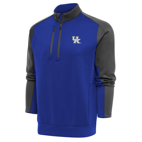 University of Kentucky Team Pullover in Dark Royal/Carbon by Antigua