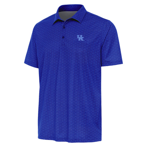 University of Kentucky Relic Polo in Dark Royal/White by Antigua