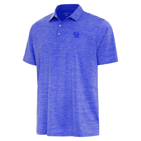 University of Kentucky Layout Polo in Dark Royal Heather by Antigua