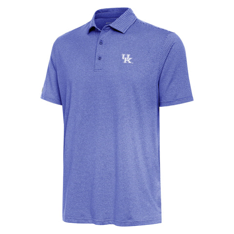 University of Kentucky Scheme Polo in Dark Royal Heather by Antigua