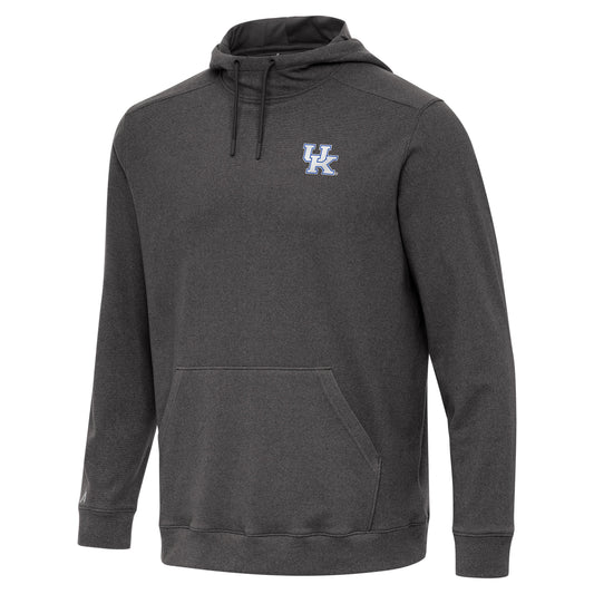 University of Kentucky Cloud Pullover Hood in Black Multi by Antigua