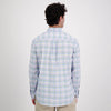Tattersall Performance Cotton Shirt in Lavender Sky by Vineyard Vines