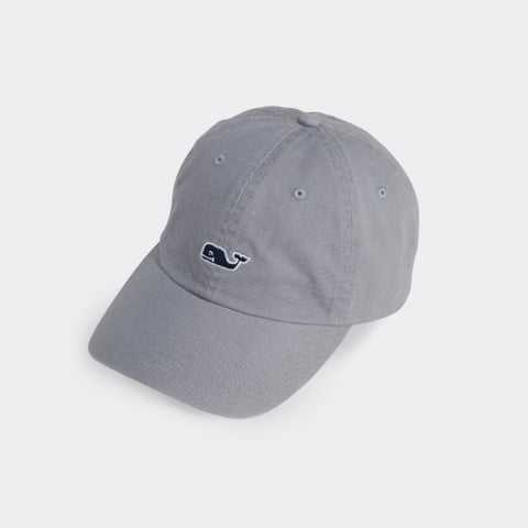 Classic Logo Baseball Hat in Ultimate Gray by Vineyard Vines