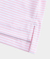 Performance Bradley Stripe Sankaty Polo in STP White/Hibiscus Tejeda by Vineyard Vines