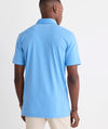 Performance Bradley Stripe Sankaty Polo in Blue/Ocean Breeze by Vineyard Vines