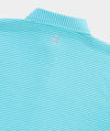 Performance Bradley Stripe Sankaty Polo in Mint/Ocean Breeze by Vineyard Vines