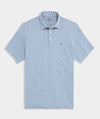 Performance Bradley Stripe Sankaty Polo in Shell Gray/Moonshine by Vineyard Vines