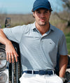 Performance Bradley Stripe Sankaty Polo in Shell Gray/Moonshine by Vineyard Vines