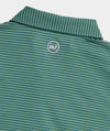 Performance Bradley Stripe Sankaty Polo in Olive/Backninegrn by Vineyard Vines