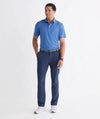 Performance Bradley Stripe Sankaty Polo in Shell Breaker / Moonshine by Vineyard Vines