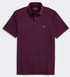 Performance Bradley Stripe Sankaty Polo in Crimson / Blue Depth by Vineyard Vines