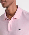 Edgartown Pique Polo in Pink Cloud by Vineyard Vines
